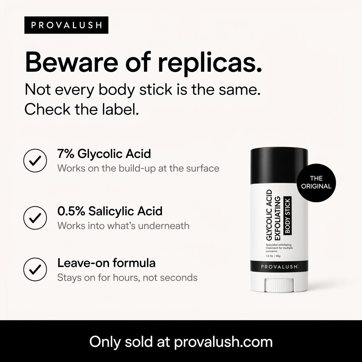 Glycolic Acid Body Stick